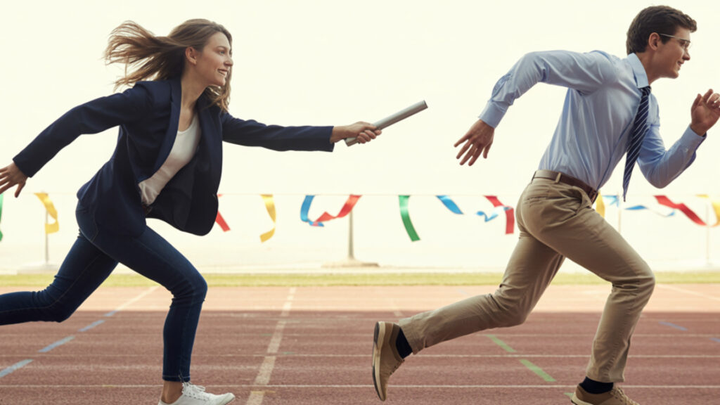 Connected marketing passes the baton smoothly.